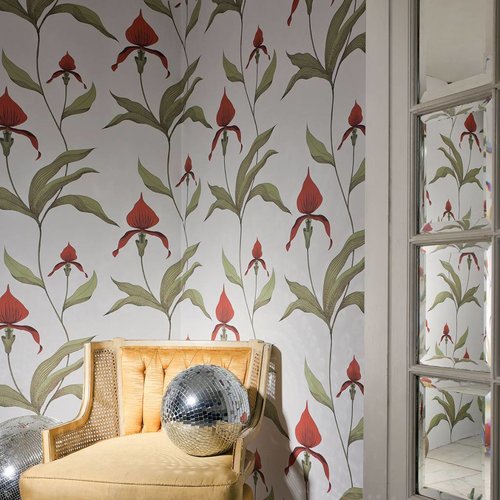 Cole & Son Orchid behangpapier - Contemporary restyled