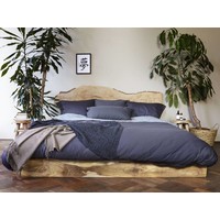 Dekbedovertrek katoensatijn anthracite