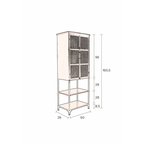 Dutchbone Denver kast, hoog