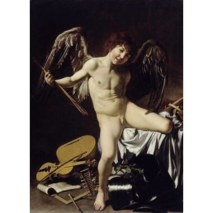 IXXI IXXI Wanddecoratie - Amor als Sieger 80 x 120 cm
