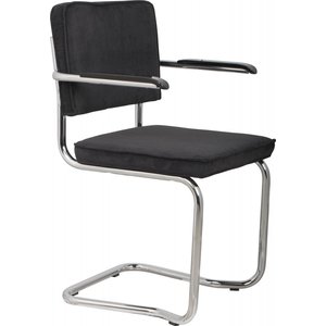 Zuiver Ridge kink fauteuil en velours côtelé