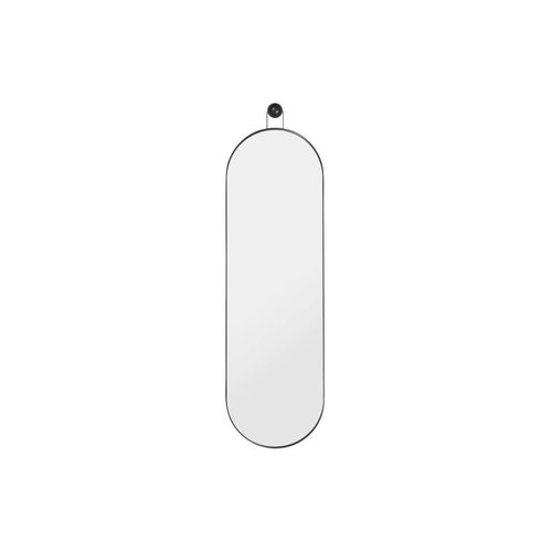 Ferm Living Poise ovalen spiegel Zwart Ferm Living Poise ovalen spiegel Zwart
