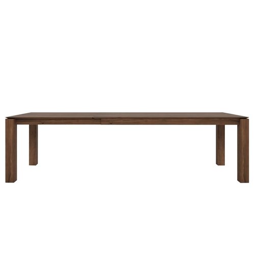 Ethnicraft Slice verlengbare tafel walnoot Ethnicraft Slice verlengbare tafel walnoot