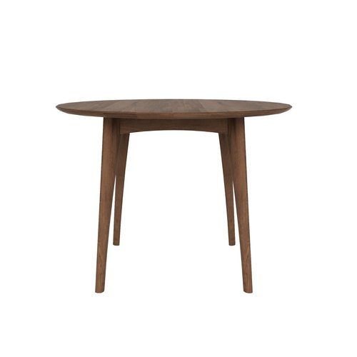 Ethnicraft Osso 88 cm hoge ronde eettafel Ø 120 cm walnoot Ethnicraft Osso 88 cm hoge ronde eettafel Ø 120 cm walnoot