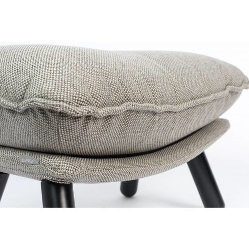 Zuiver Lazy sack hocker lichtgrijs