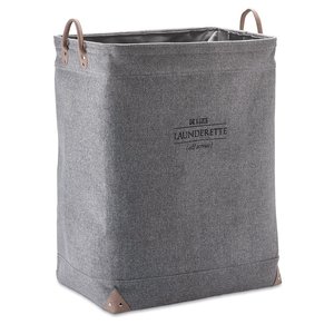 Aquanova Lubin panier à linge gris argenté