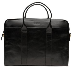 O My Bag The harvey werktas -  klassiek leder zwart