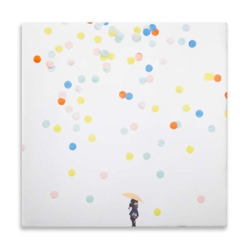 StoryTiles Onder de paraplu tegel small StoryTiles Onder de paraplu tegel small