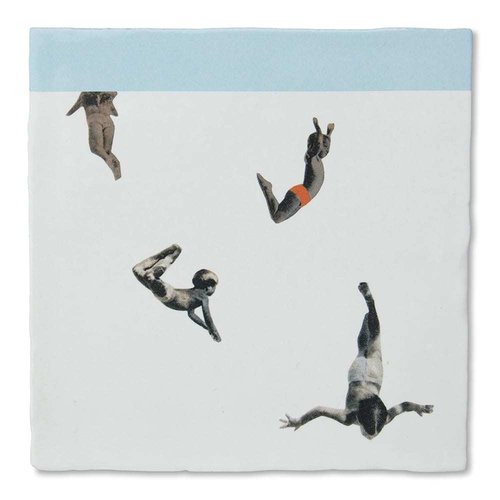 StoryTiles tegel Zwemmen Large 20x20cm StoryTiles tegel Zwemmen Large 20x20cm