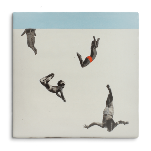 StoryTiles tegel Zwemmen Small 10x10cm StoryTiles tegel Zwemmen Small 10x10cm