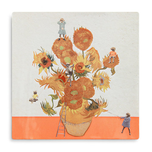StoryTiles The sunflower expedition tegel small StoryTiles The sunflower expedition tegel small