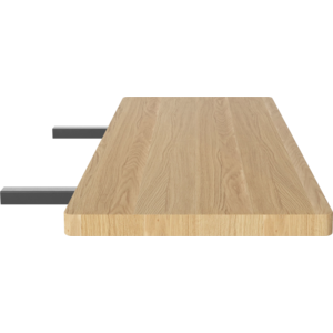 Bolia Graceful rallonge table à manger en chêne massif huilé 2 pièces - 30 mm