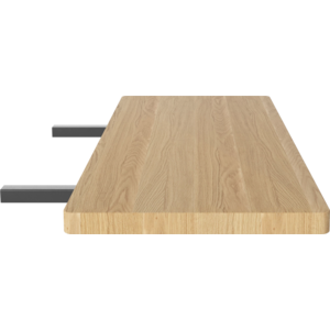 Bolia Graceful rallonge table à manger en chêne massif huilé 2 pièces - 40 mm