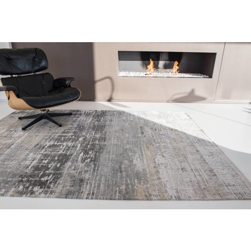 Louis De Poortere Rugs Streaks coney grey tapijt Atlantic Collection