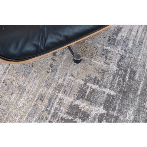 Louis De Poortere Rugs Streaks coney grey tapijt Atlantic Collection