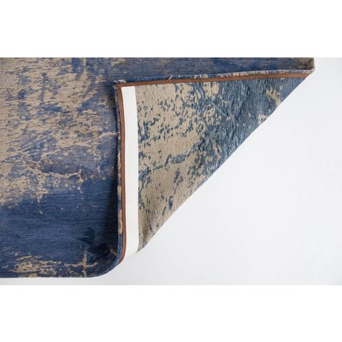 Louis De Poortere Rugs Cracks abyss blue tapijt Mad Men Collection