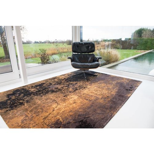 Louis De Poortere Rugs Cracks deep mine tapijt Mad Men Collection