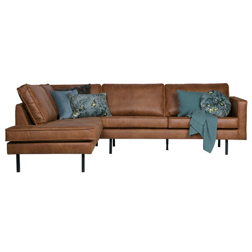 WOOOD Rodeo hoeksofa links recycle leer WOOOD Rodeo hoeksofa links recycle leer