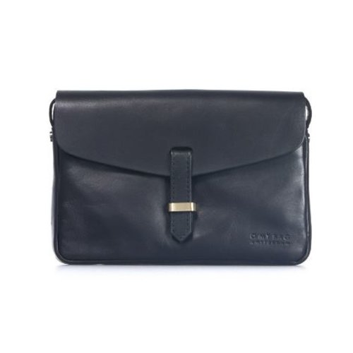 O My Bag Ally bag midi handtas - eco klassiek leder zwart O My Bag Ally bag midi handtas - eco klassiek leder zwart
