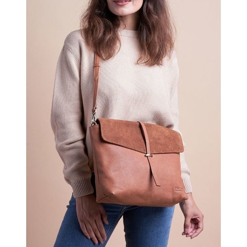 O My Bag Ella handtas - soft grain leder wild oak