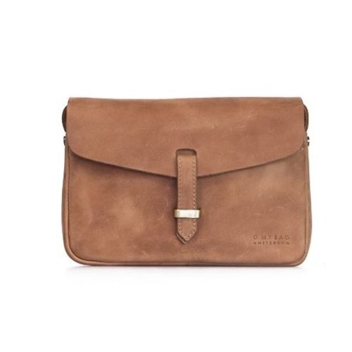 O My Bag Ally bag midi handtas - hunter leder camel O My Bag Ally bag midi handtas - hunter leder camel