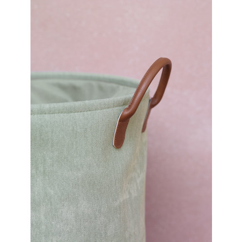Aquanova York wasmand sage groen