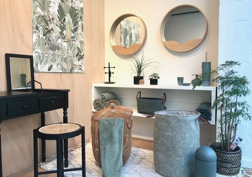 Tijm en salie in de badkamer