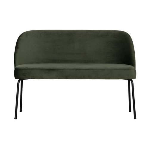 BePureHome Vogue eetbank fluweel onyx BePureHome Vogue eetbank fluweel onyx