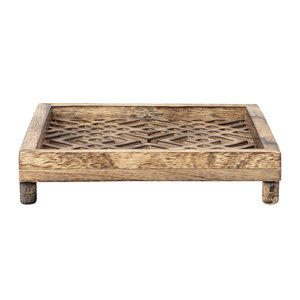 Bloomingville Porte-serviettes en bois de manguier naturel Bloomingville Porte-serviettes en bois de manguier naturel