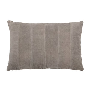 Bloomingville Coussin gris en coton