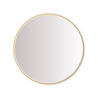 Hoop spiegel brons M