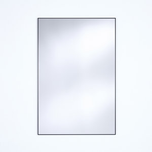 Deknudt Mirrors Lucka miroir rectangulaire noir Deknudt Mirrors Lucka miroir rectangulaire noir