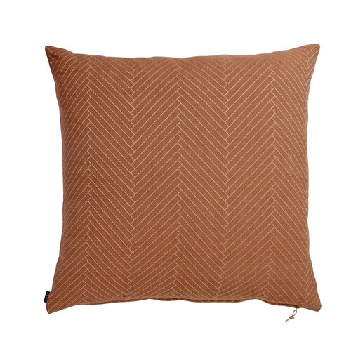 OYOY Living Design Fluffy herringbone vloerkussen caramel OYOY Living Design Fluffy herringbone vloerkussen caramel