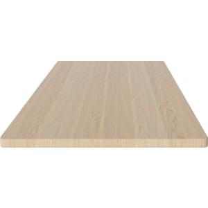 Bolia Graceful rallonge table carrée en chêne massif huilé blanc