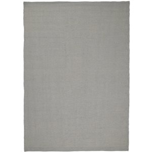 Linie Design Oksa tapis rond ou rectangulaire argenté