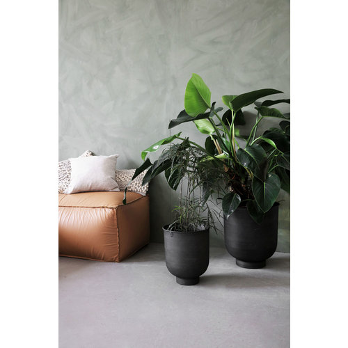 House Doctor Vig bloempot zwart - set van 2 House Doctor Vig bloempot zwart - set van 2