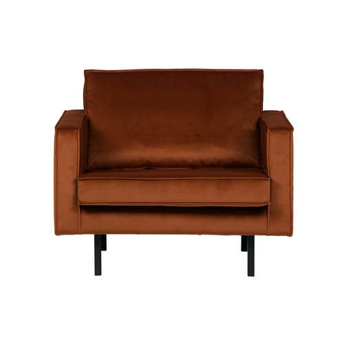 BePureHome Rodeo fauteuil fluweel BePureHome Rodeo fauteuil fluweel