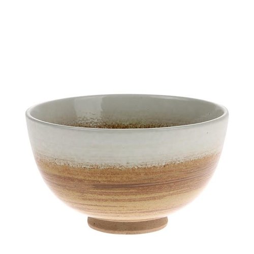 HK Living Kyoto bruin/witte schaal HK Living Kyoto bruin/witte schaal