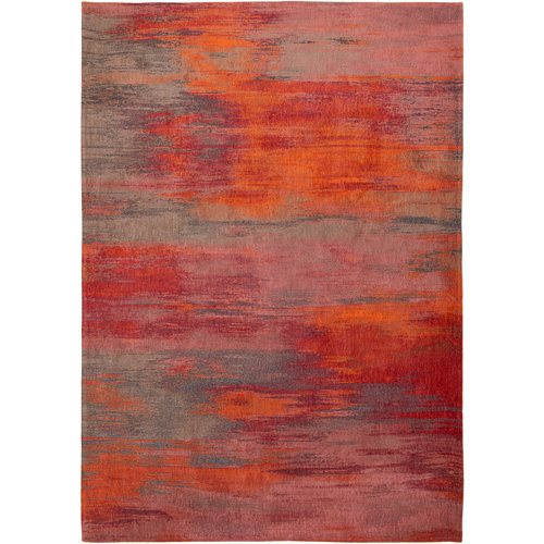 Louis De Poortere Rugs Monetti hibiscus red tapijt Atlantic Collection