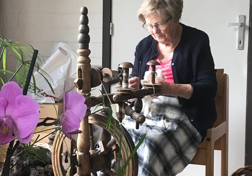 Lokale ambacht uit Roeselare; van schaap tot kussen