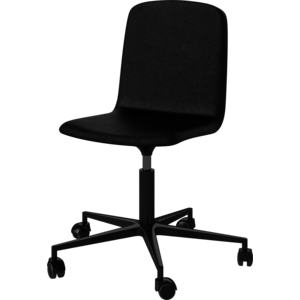 Bolia Palm chaise de bureau pied noir en cuir Bolia Palm chaise de bureau pied noir en cuir