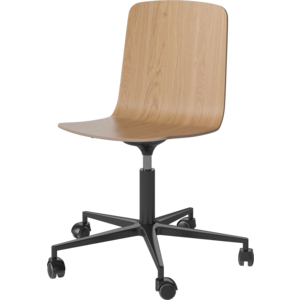 Bolia Palm chaise de bureau en placage pied noir