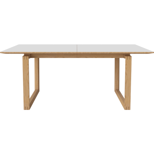 Bolia Nord eettafel witte laminaat 180