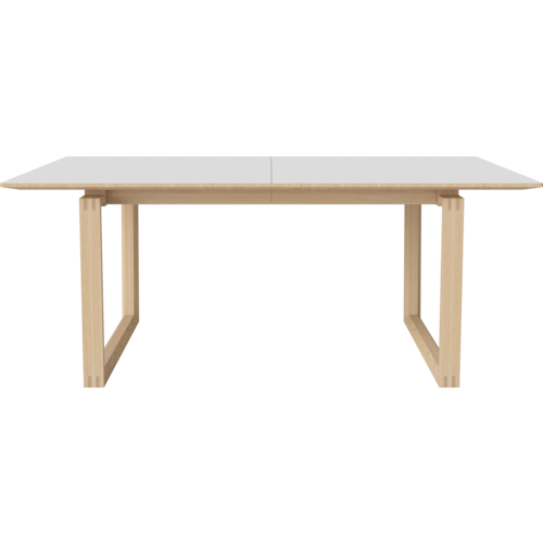 Bolia Nord eettafel witte laminaat 180