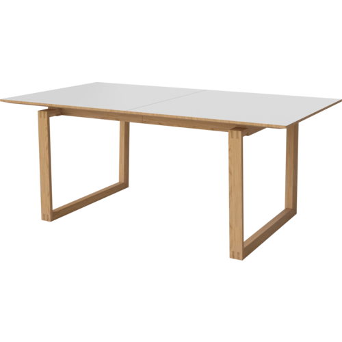 Bolia Nord eettafel witte laminaat 180