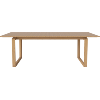 Nord eettafel 220 massief hout