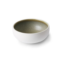 Chef ceramics kom wit/groen