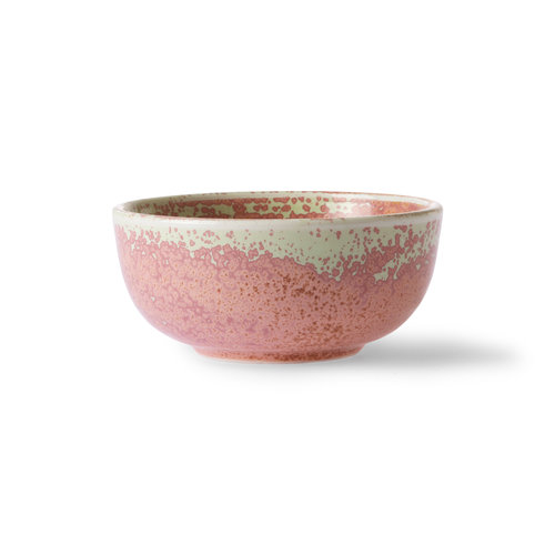 HKLiving Chef ceramics kom rustiek roze