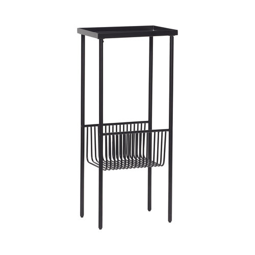Hübsch Console tafel mat zwart metaal Hübsch Console tafel mat zwart metaal