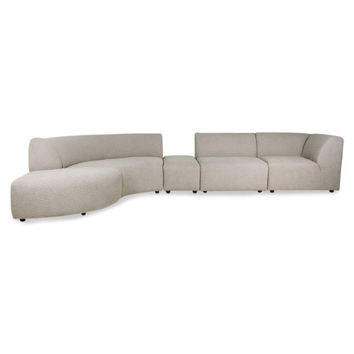 HKLiving Jax sofa hocker small